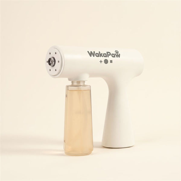 Enzyme bottle on the WakaPaw spray