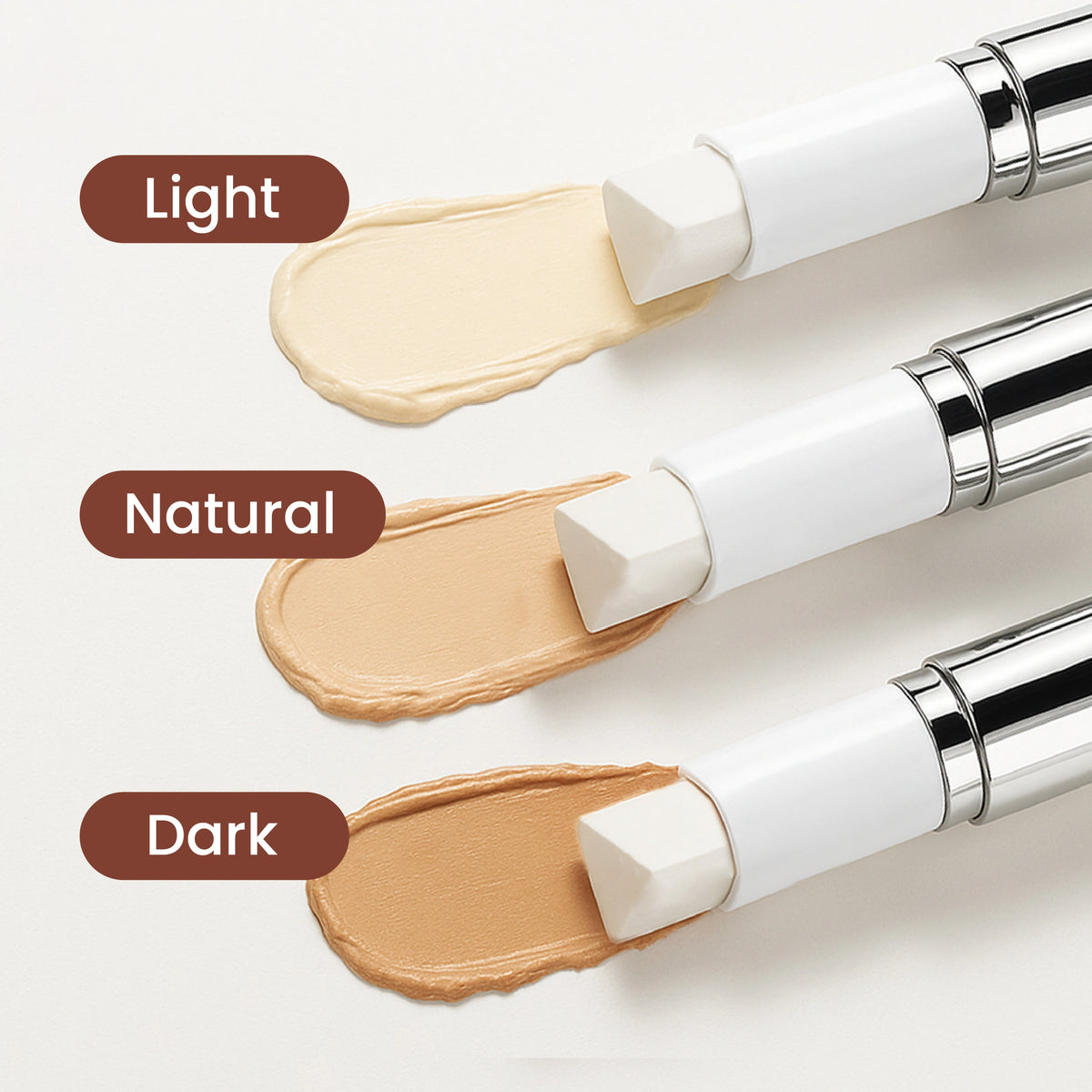 Bexola 2-in-1 Foundation Stick & Brush